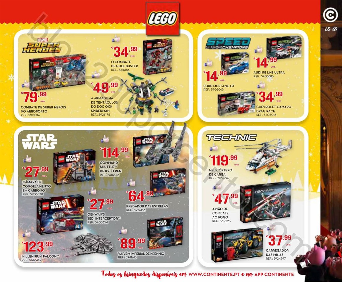 Catálogo Brinquedos CONTINENTE Promoções de 14 