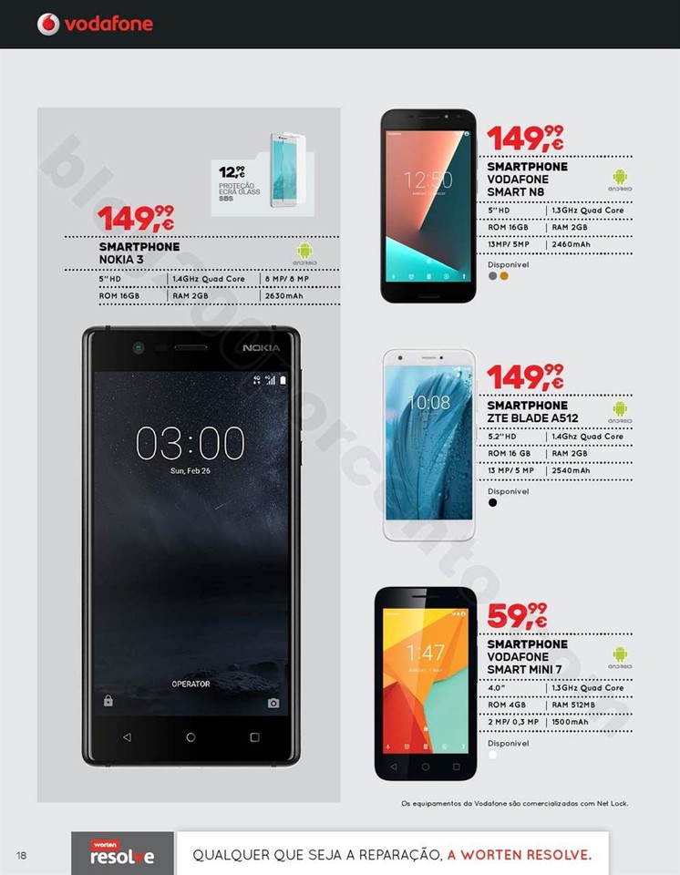 Antevisão Folheto WORTEN Mobile Promoções de 9 