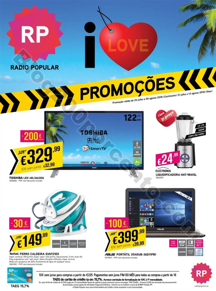 Antevisão Folheto RADIO POPULAR Promoções de 24