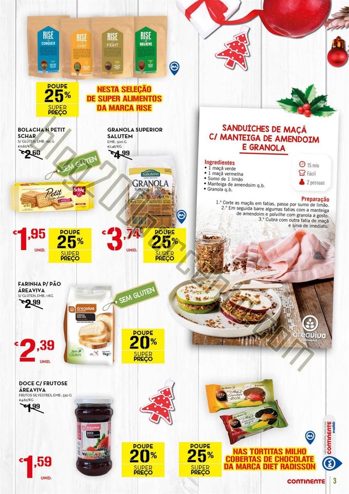 Antevisão Folheto CONTINENTE Natal Área viva de 