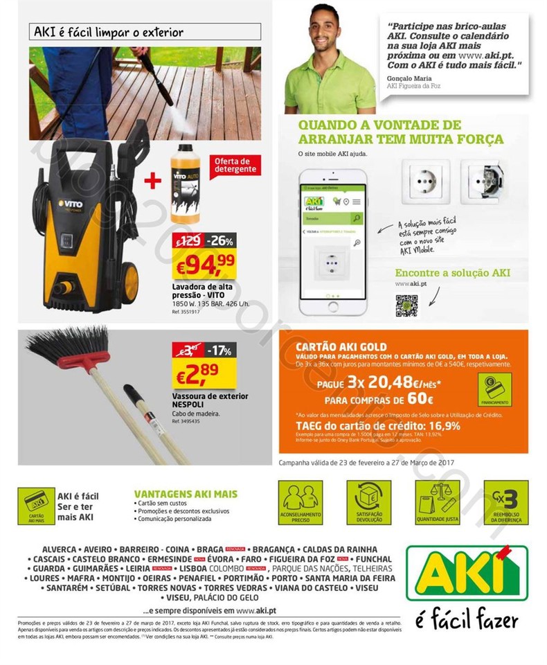 Antevisão Folheto AKI promoções de 23 fevereiro