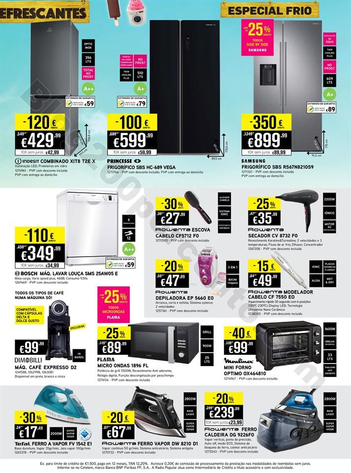 Antevisão Folheto RADIO POPULAR Promoções de 9 