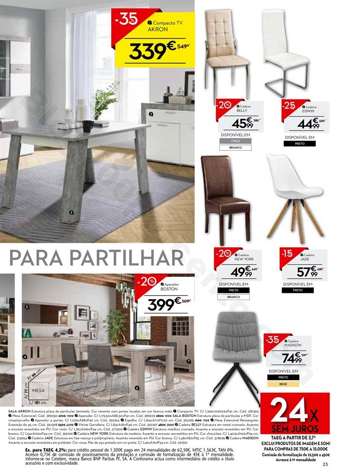 Antevisão Folheto CONFORAMA Promoções de 7 a 28