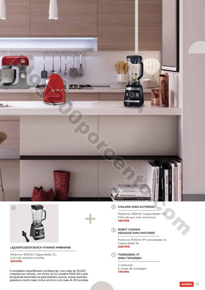 Antevisão Folheto WORTEN cozinhas promoções de 
