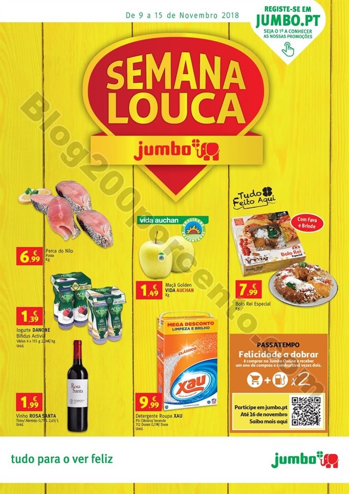 Antevisão Folheto JUMBO Promoções de 9 a 15 nov