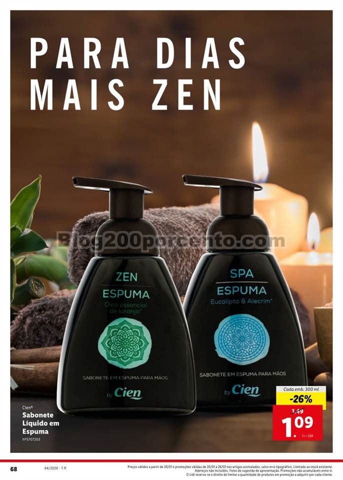 Antevisão Folheto LIDL Beleza Promoções de 20 a