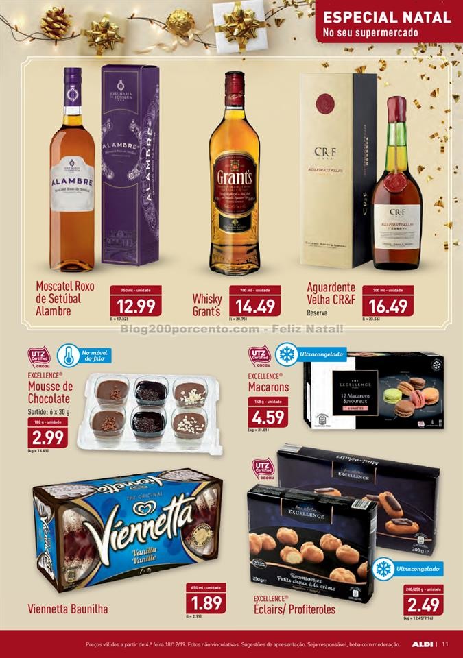 Antevisão Foheto ALDI Promoções a partir de 18 