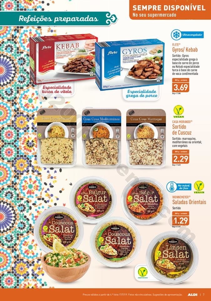 Antevisão Folheto ALDI Promoções a partir de 17