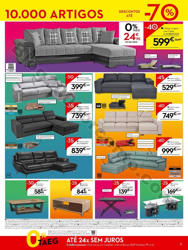 Antevisão Folheto CONFORAMA Saldos promoções de