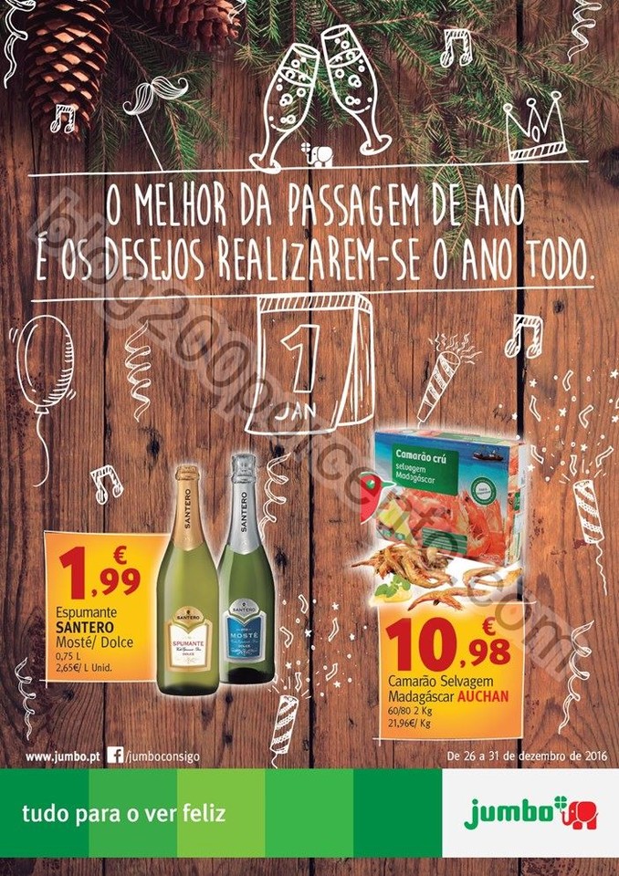 Novo Folheto JUMBO Extra promoções de 26 a 31 de