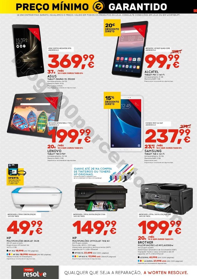 Antevisão Folheto WORTEN promoções de 31 agosto