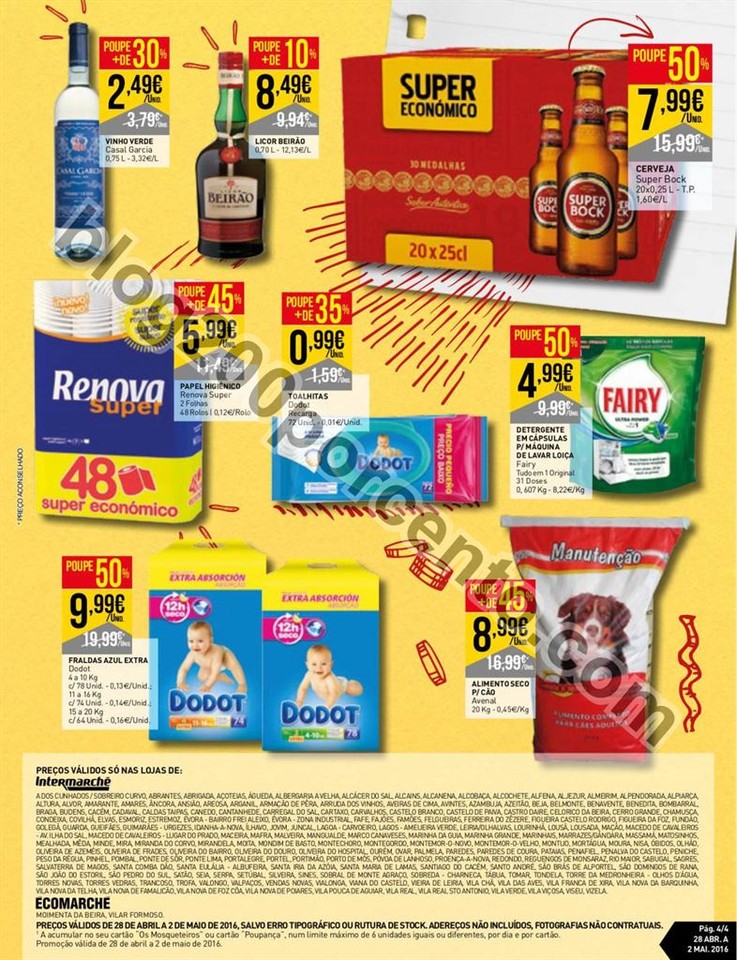 Antevisão Folheto Extra INTERMARCHÉ Promoções 