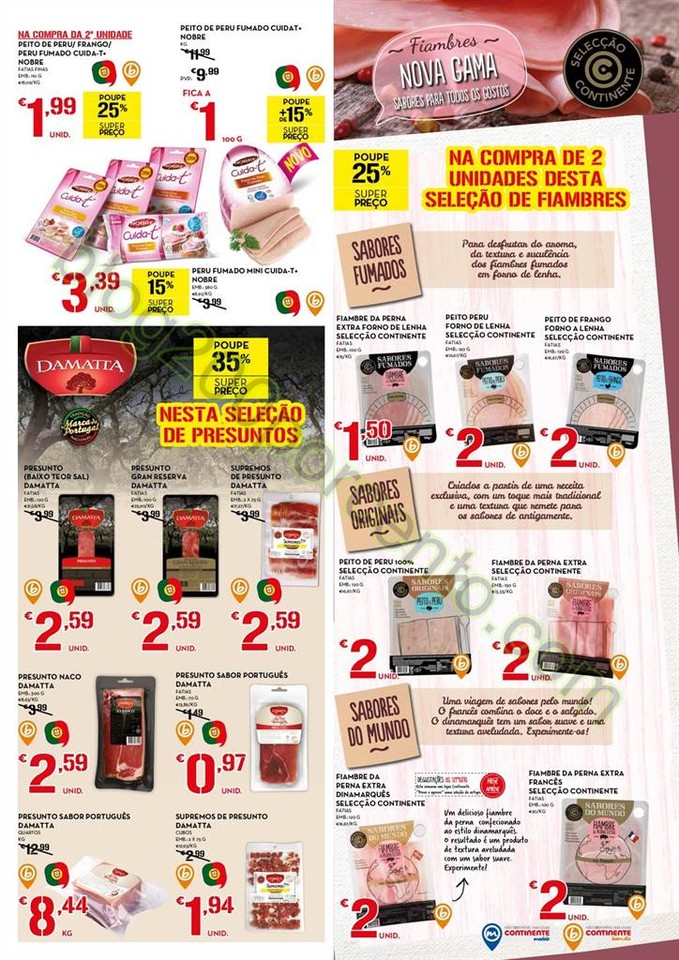 Antevisão Folheto CONTINENTE promoções de 29 ma