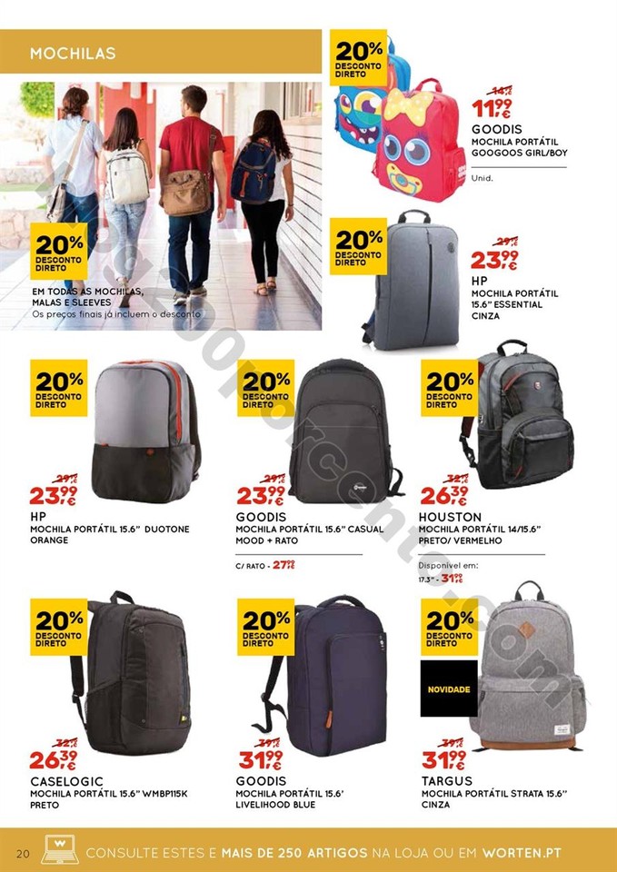 Antevisão Folheto WORTEN Regresso às aulas de 31