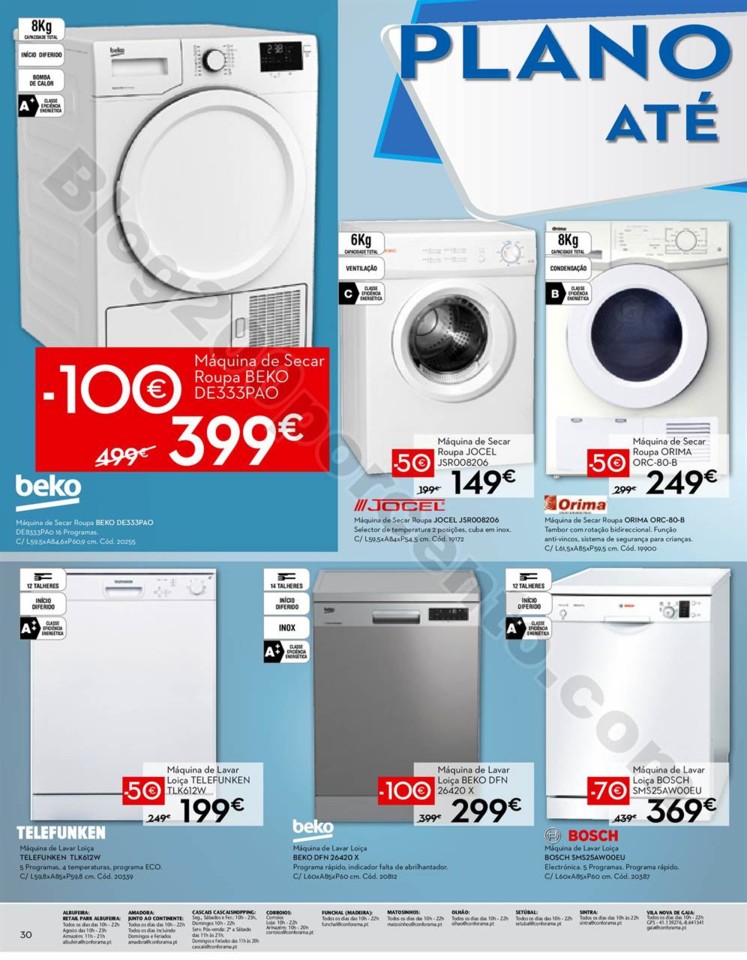 Antevisão Folheto CONFORAMA Promoções de 1 a 29