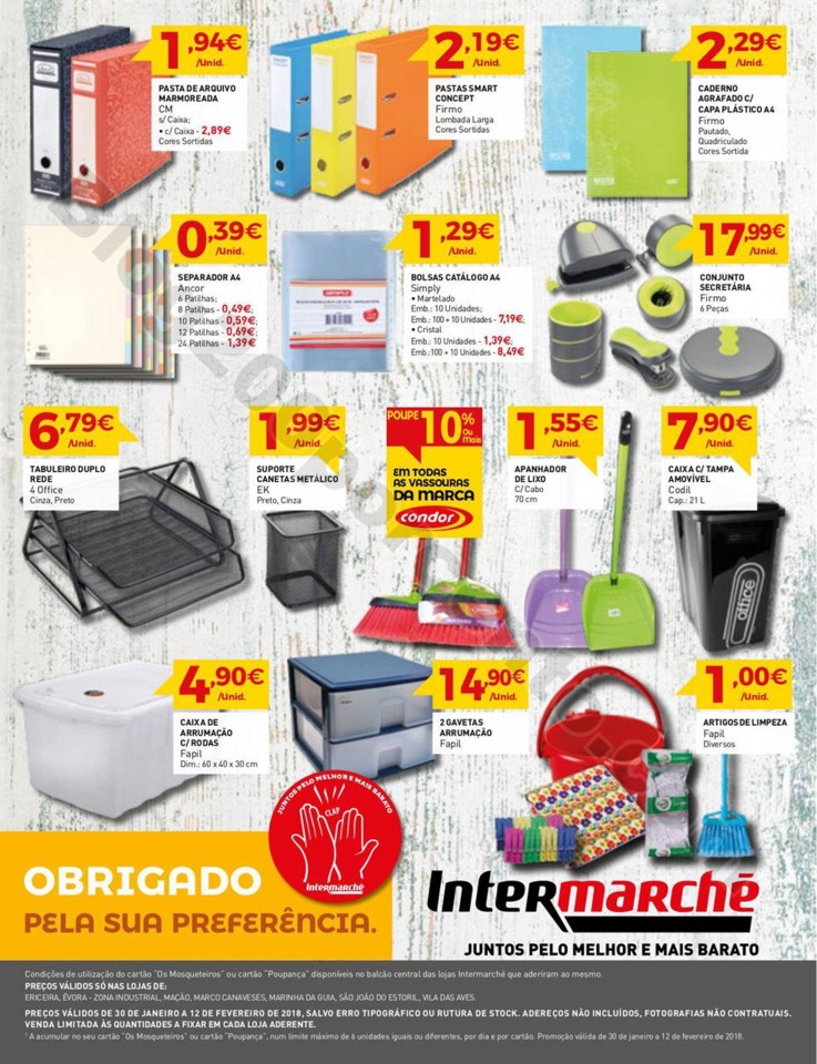 Antevisão Folheto INTERMARCHÉ Escritório promo