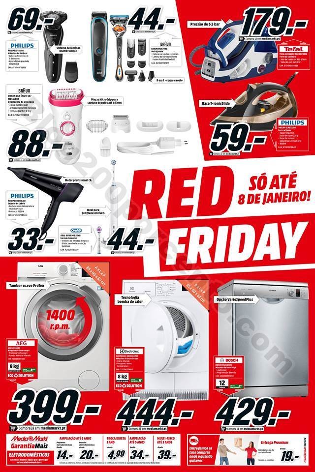 Antevisão Folheto MEDIA MARKT Red Friday promoç
