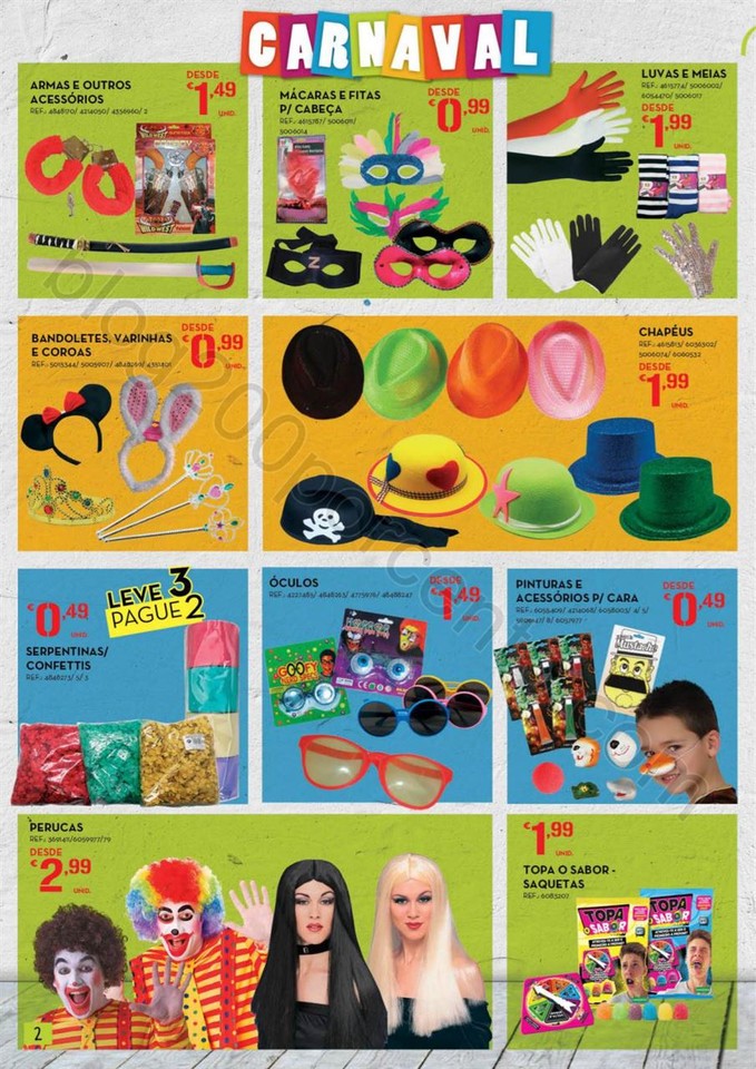 Antevisão Folheto CONTINENTE Carnaval promoções