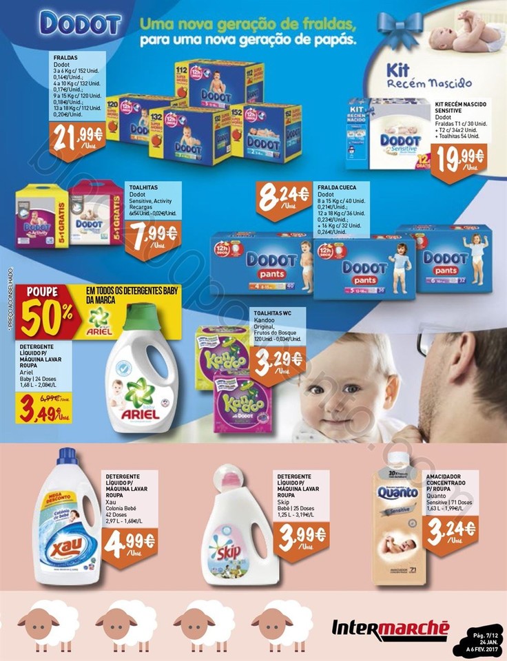 Antevisão Folheto INTERMARCHÉ Bebé de 24 janeir