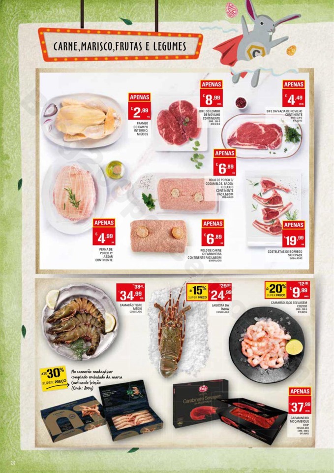 Antevisão Folheto CONTINENTE Páscoa 26 março a 