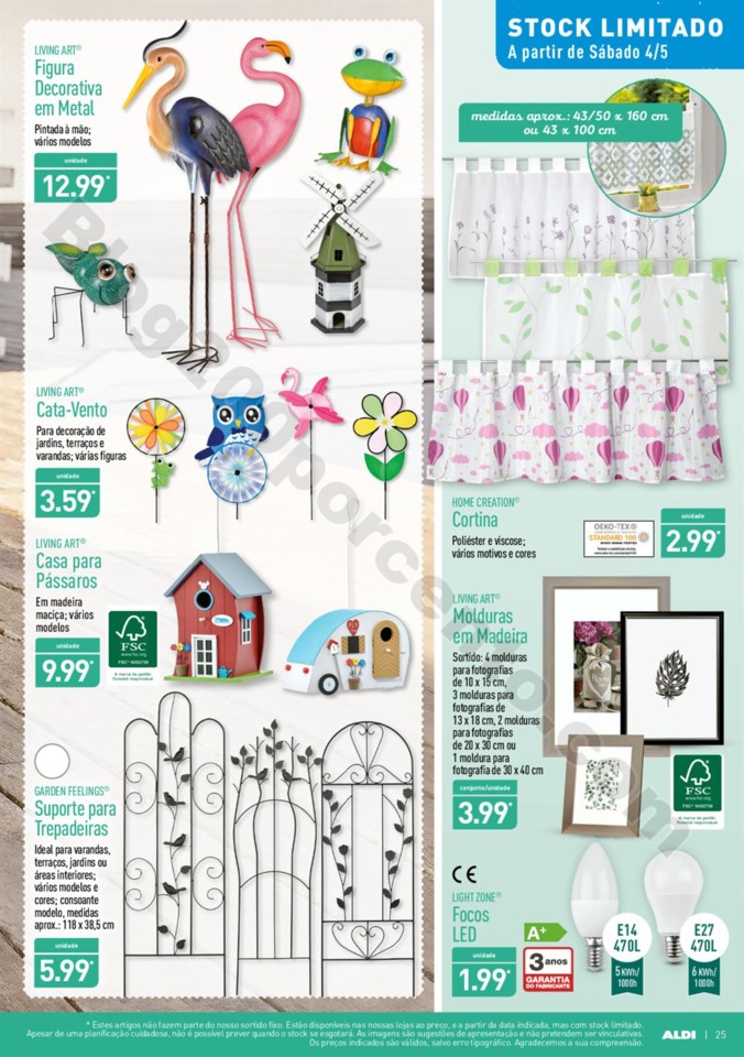 Antevisão Folheto ALDI Promoções a partir de 1 