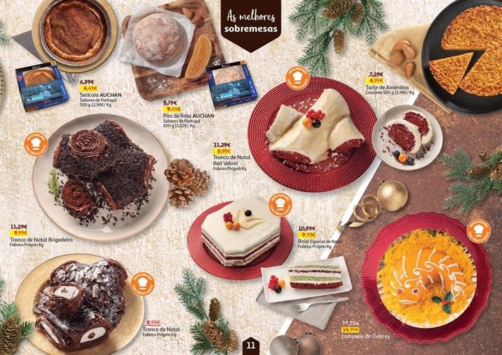 Antevisão Folheto AUCHAN Natal Gourmet Promoçõe