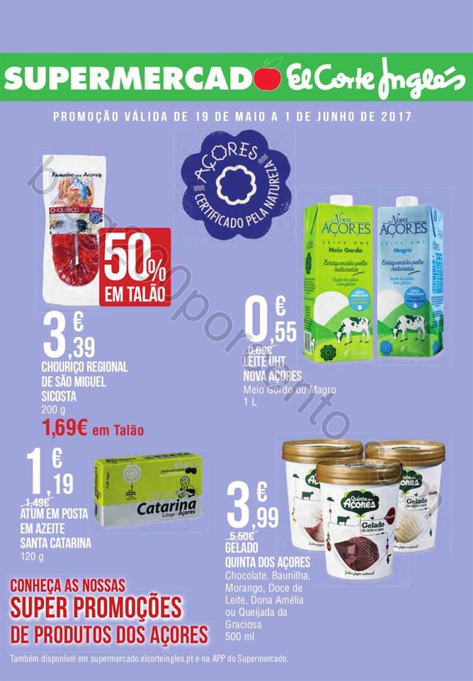 Antevisão Folheto EL CORTE INGLÉS Promoções de
