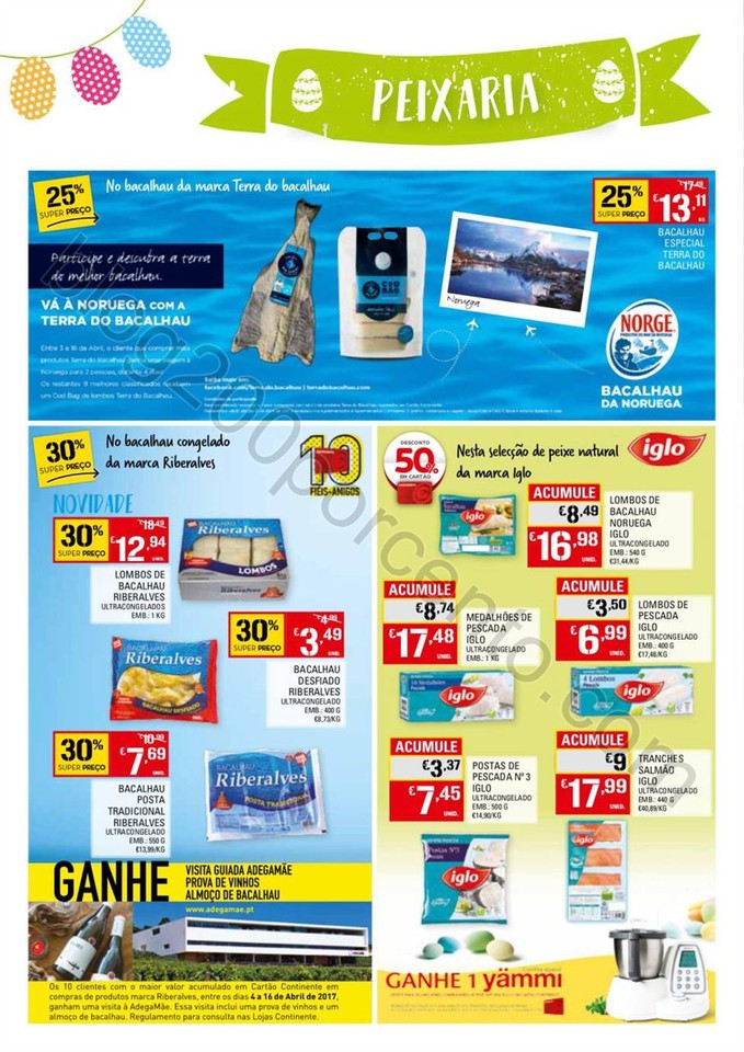 Antevisão Folheto CONTINENTE Extra Páscoa promo
