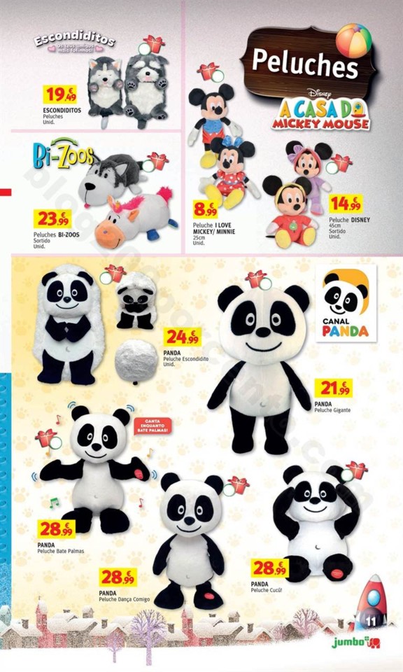 Antevisão Folheto JUMBO Brinquedos Natal promoç