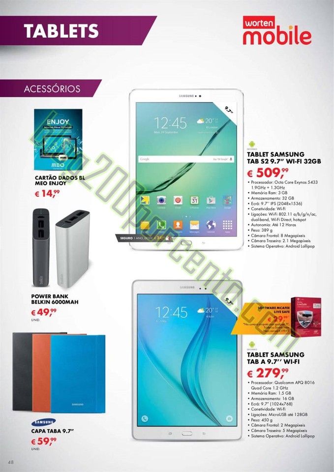 Novo Folheto WORTEN Mobile de 7 janeiro a 3 fevere