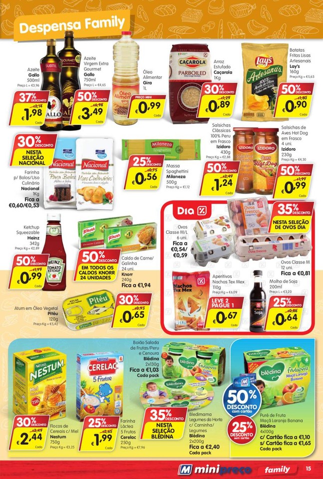 Antevisão Folheto MINIPREÇO Family Promoções d