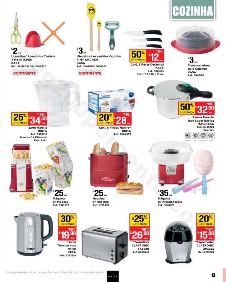 Antevisão Folheto CONTINENTE Casa Outono promoç