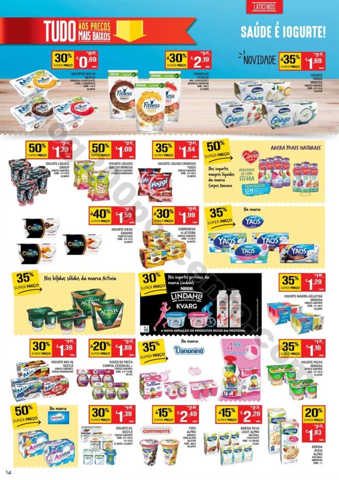 Antevisão Folheto CONTINENTE Promoções de 14 a 