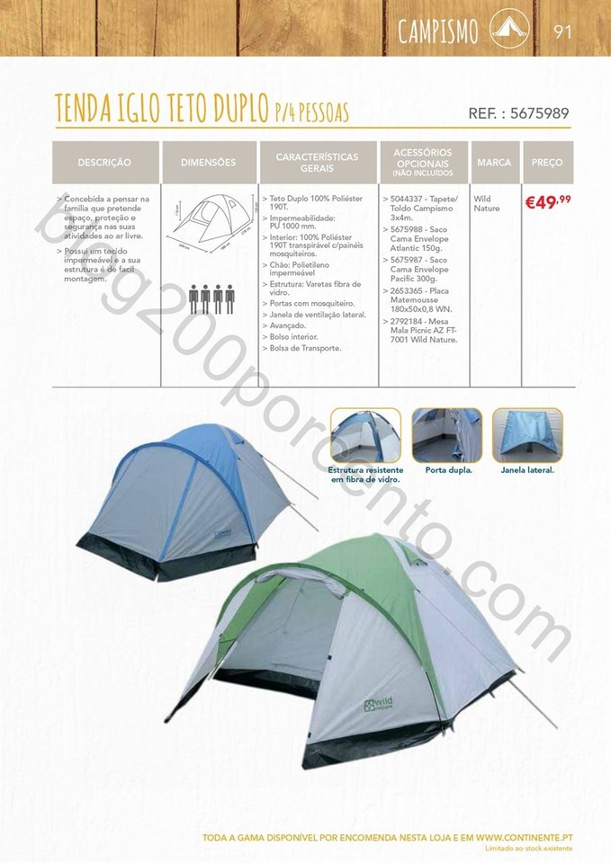 Novo Folheto CONTINENTE Ar Livre até 15 agosto p9