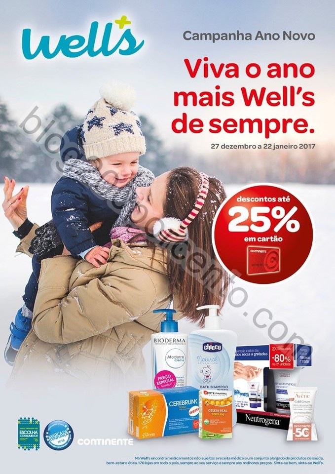 Antevisão Folheto WELLS Promoções de 27 dezembr