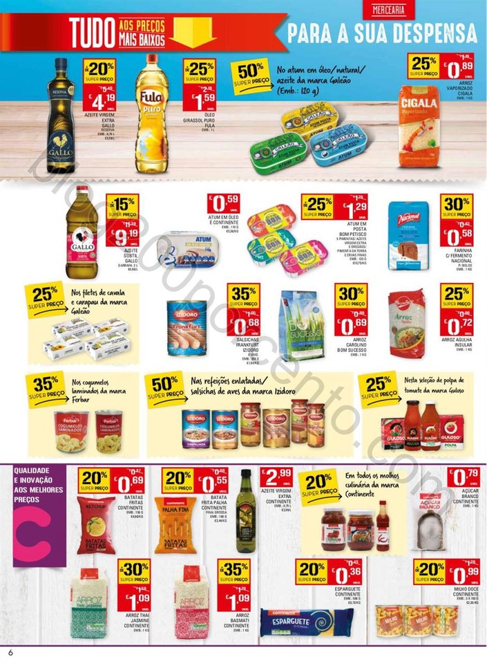 Antevisão Folheto CONTINENTE Madeira promoções 