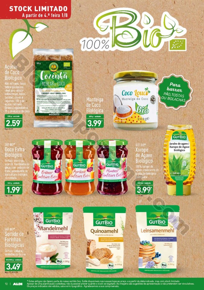 Antevisão Folheto ALDI Promoções a partir de 1 