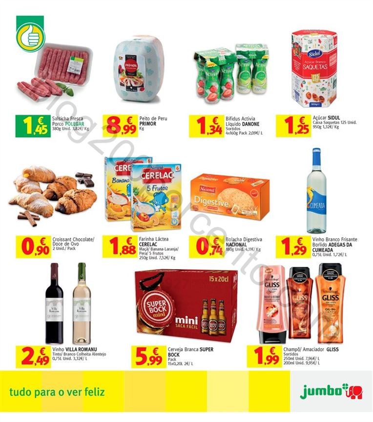 Antevisão Folheto JUMBO Fim de semana promoções