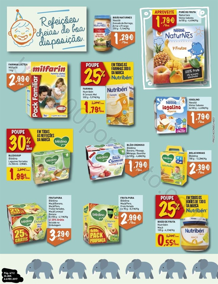 Antevisão Folheto INTERMARCHÉ Bebé de 24 janeir