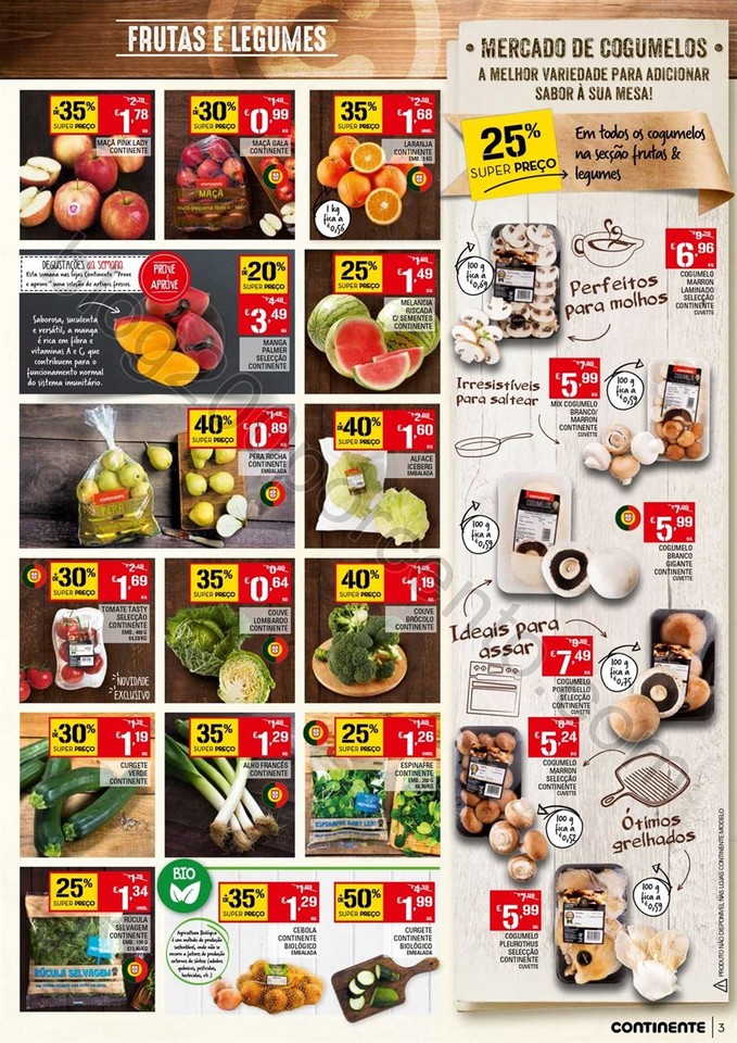 Antevisão Folheto CONTINENTE Promoções de 4 a 1