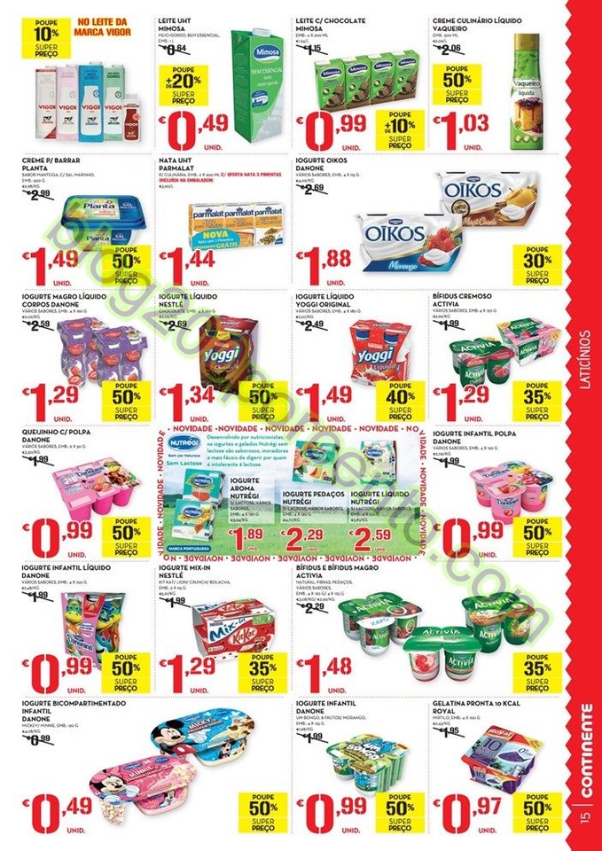 Antevisão Folheto CONTINENTE Promoções de 2 a 8