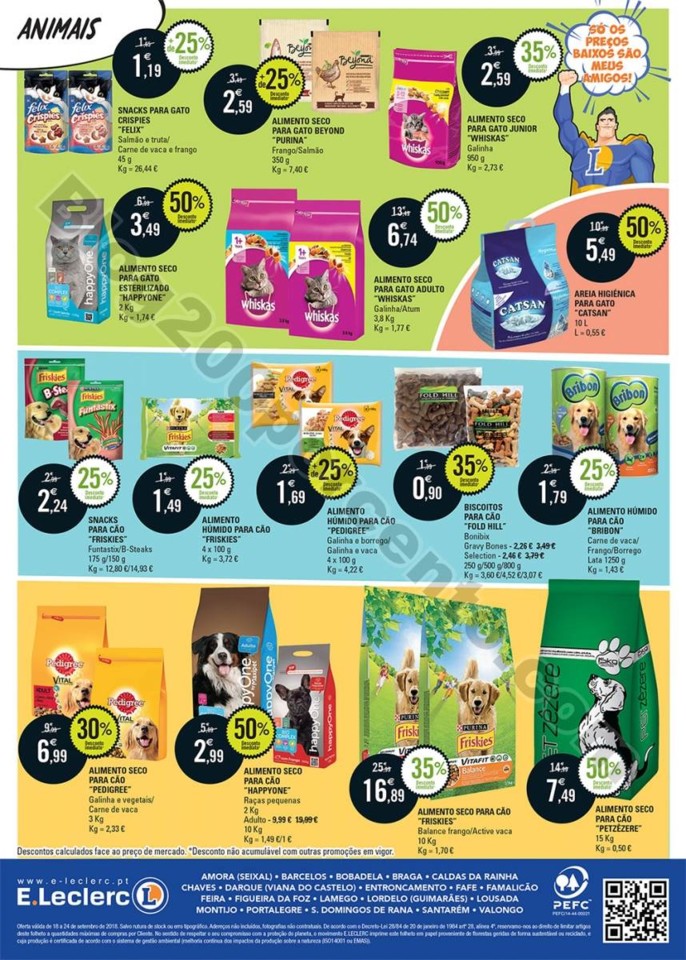 Antevisão Folheto E-LECLERC Promoções de 18 a 2