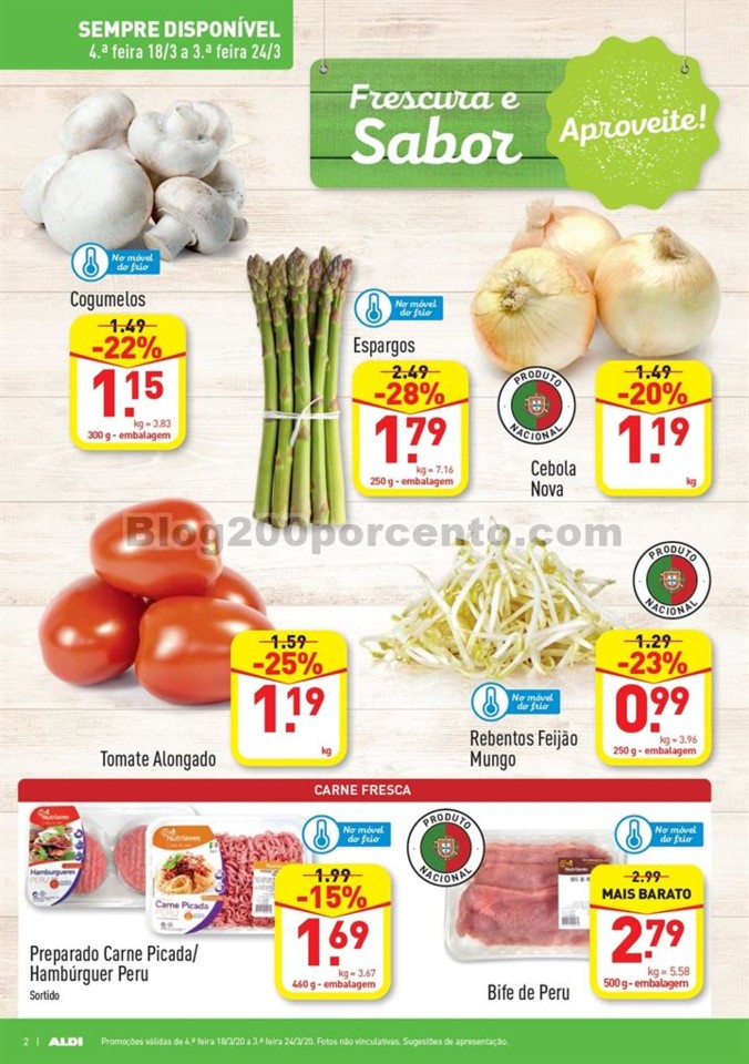Antevisão Folheto ALDI Promoções a partir de 18