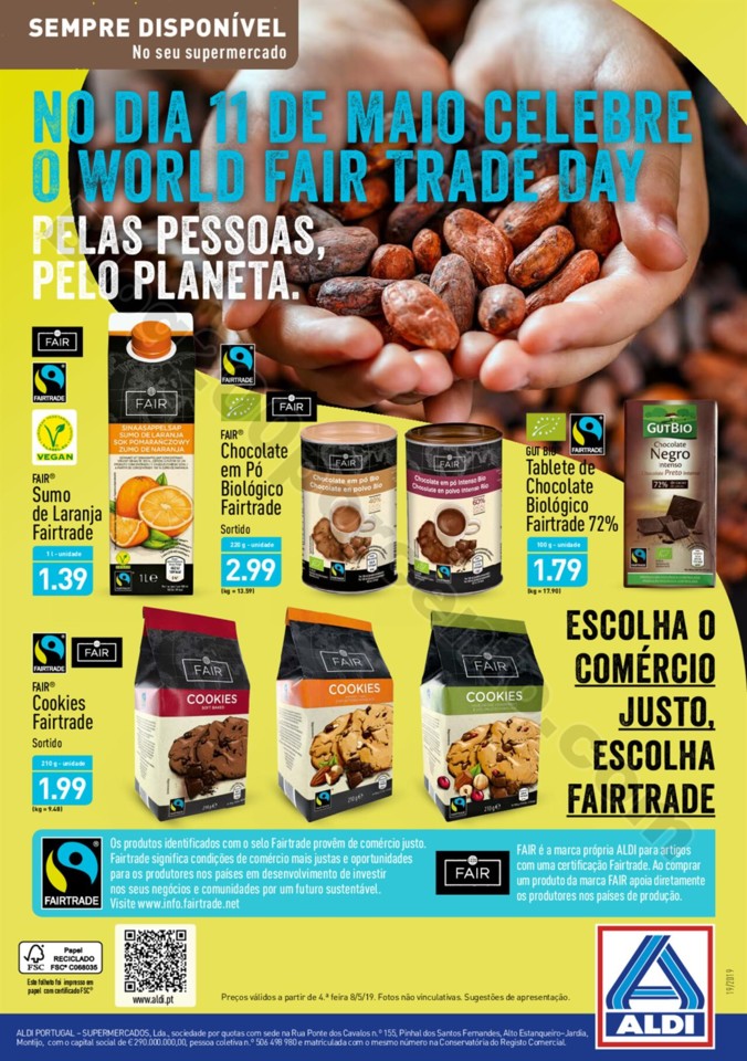 Antevisão Folheto ALDI Promoções a partir de 8 
