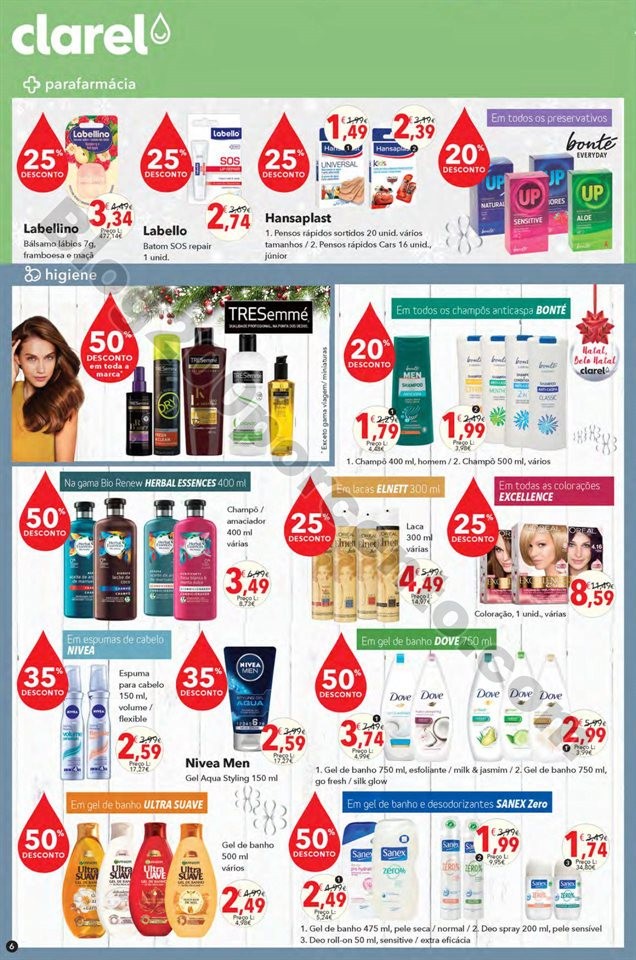 Antevisão Folheto CLAREL Promoções de 22 novemb