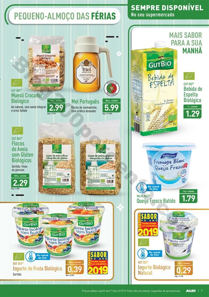 Antevisão Folheto ALDI Promoções a partir de 31