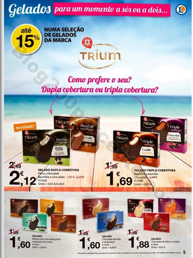 Especial gelados E-LECLERC Promoções de 11 a 23 
