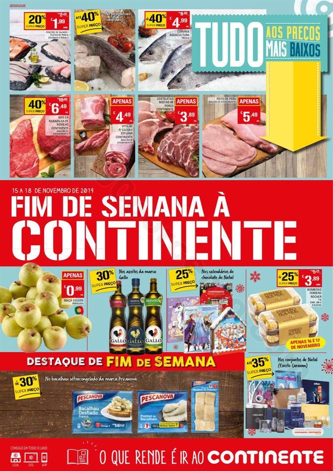 Antevisão Folheto CONTINENTE Fim de semana 15 a 1