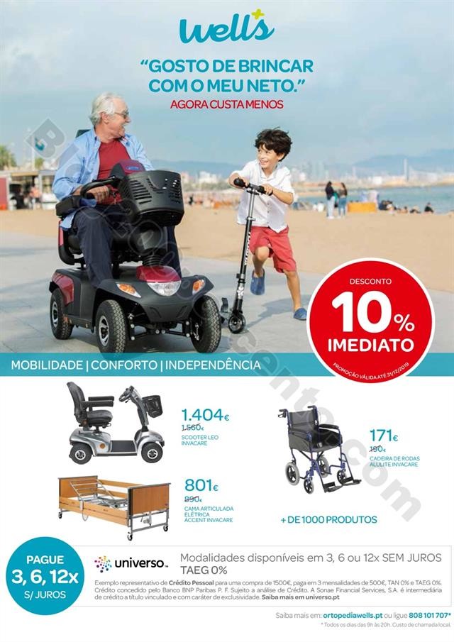 Antevisão Folheto WELLS Verão Promoções de 18 