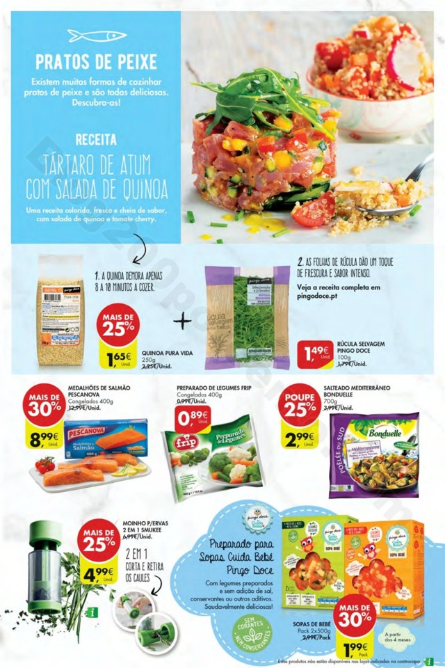 Antevisão Folheto PINGO DOCE Alimentação Saudá